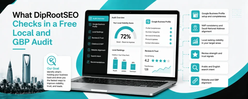 Diproot Local SEO audit