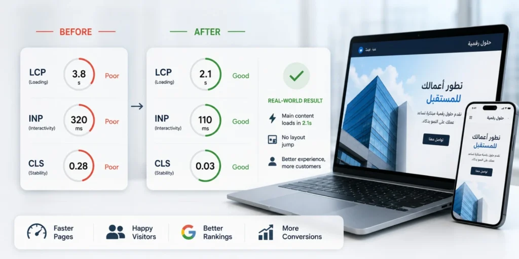 Core Web Vitals & Site Speed Optimization